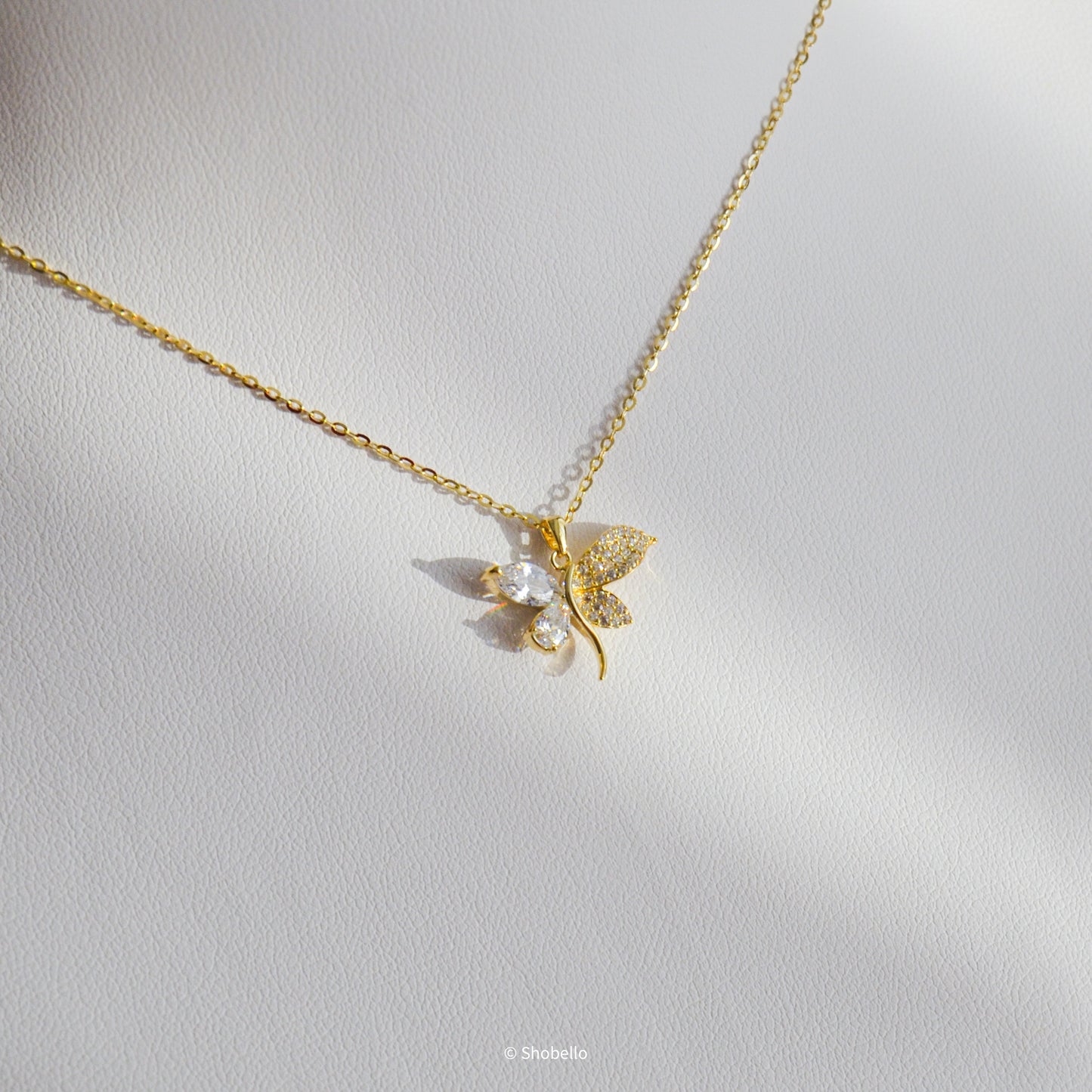 Sumou Butterfly Necklace